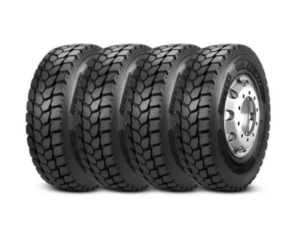 Kit 4 Pneu Pirelli Aro 22.5 275/80r22.5 149/146L TG01