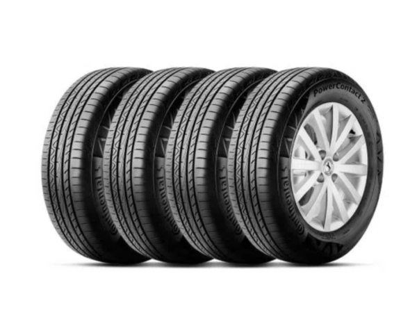 Kit 4 Pneu Continental Aro 14 185/70r14 88h Powercontact 2