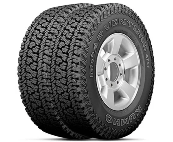 Kit 2 Pneu Aro 14 175/70R14 Kumho Road Venture AT51 88T TL