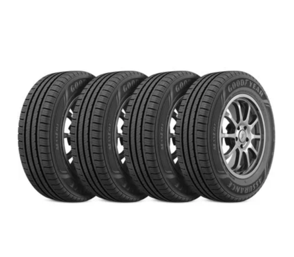 Kit 4 Pneu Goodyear Aro 14 185/70r14 88H TL SL Assurance MaxLife