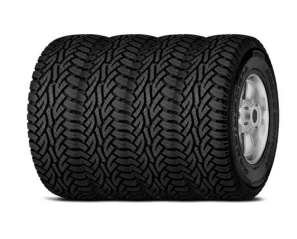 Kit 4 Pneu Continental Aro 15 205/70r15 96t Cross Contact AT