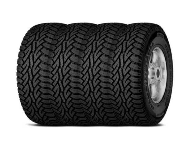 Kit 4 Pneu Continental Aro 15 205/60r15 91h Fr Crosscontact At