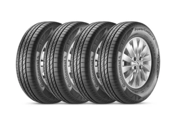 Kit 4 Pneu Continental Aro 15 175/65r15 84H TL PowerContact 2