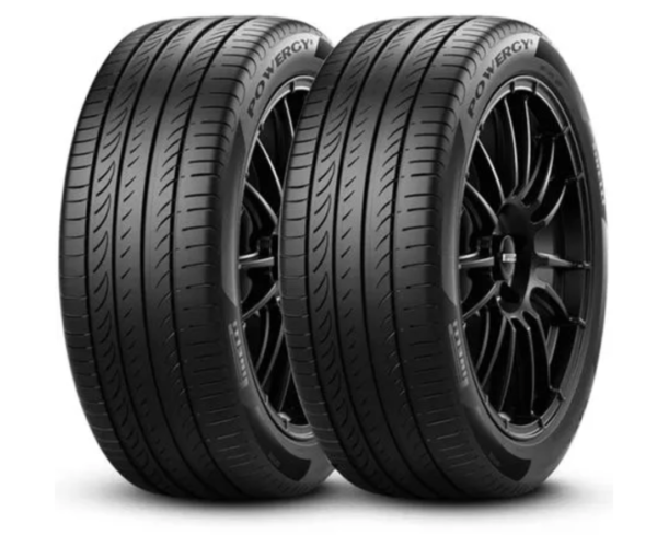 Kit 2 Pneu Aro 16 195/55R16 Pirelli 87V TL Powergy