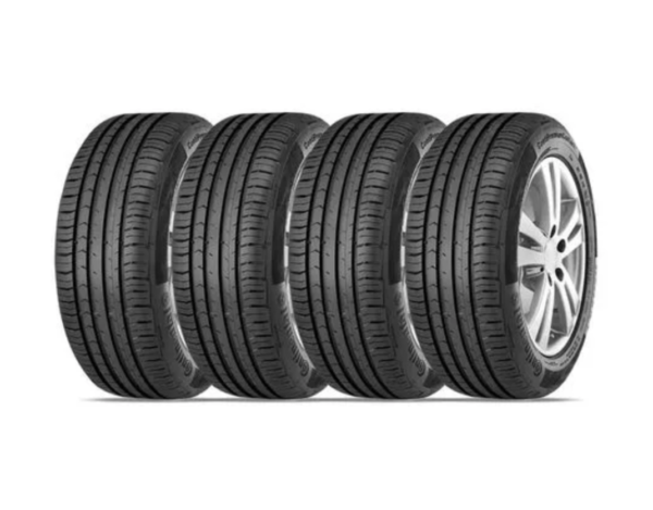 Kit 4 Pneu Continental Aro 17 225/55r17 97v ContiPremiumContact 5