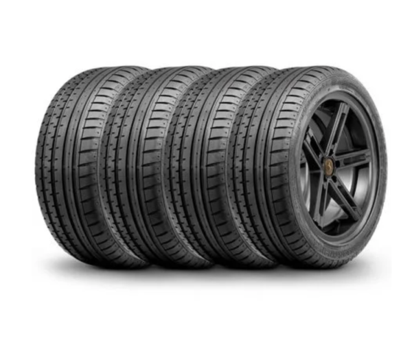 Kit 4 Pneu Continental Aro 18 255/45r18 99y Sport Contact 2 Mo