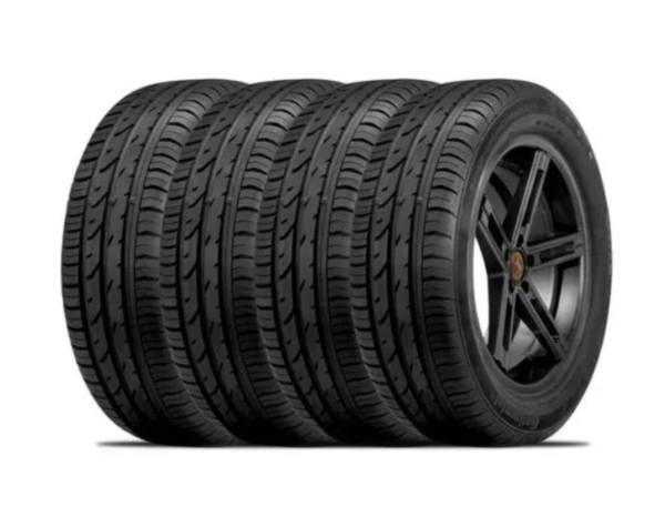 Kit 4 Pneu Continental 205/50r17 89Y Premium Contact 2 Run Flat