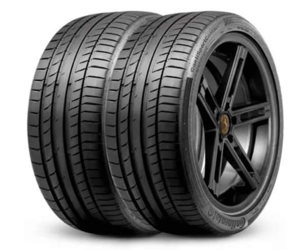 Kit 2 Pneu Continental Aro 17 245/45r17 99y Sport Contact 5 Mo