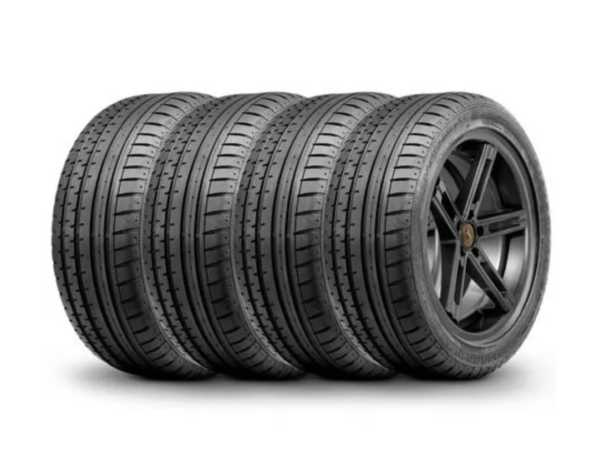 Kit 4 Pneu Continental Aro 18 255/45r18 99y Sport Contact 2 Mo