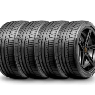 Kit 4 Pneu Continental Aro 18 225/40r18 92y Sport Contact 5