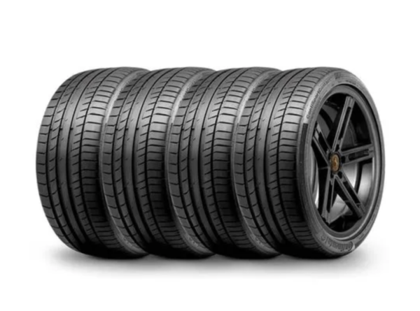 Kit 4 Pneu Continental Aro 18 225/40r18 92y Sport Contact 5