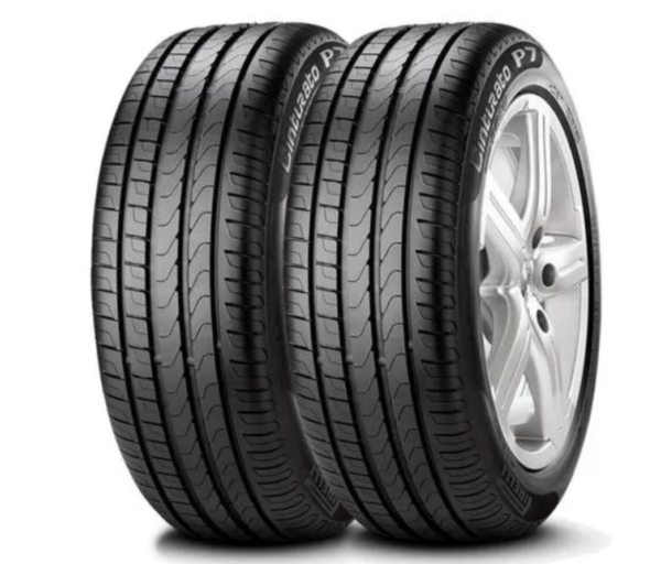 Kit 2 Pneu Pirelli Aro 18 225/50r18 95w Cinturato P7 Run Flat