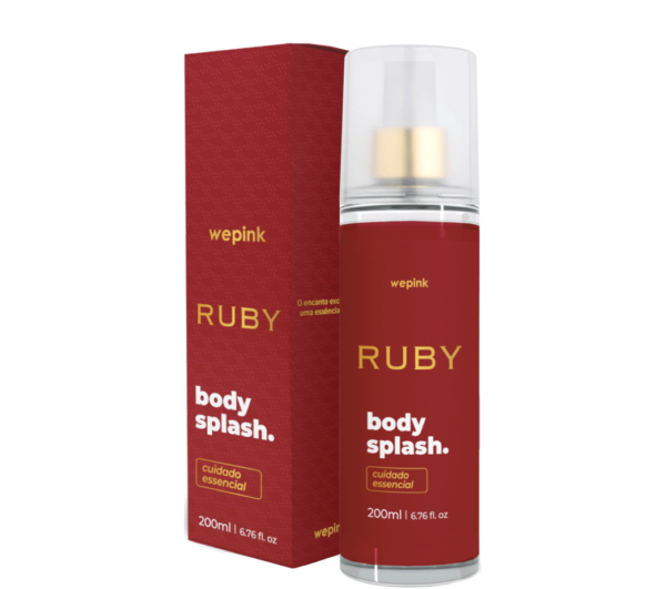 Body Splash Ruby Desodorante Colônia 200ml - Wepink